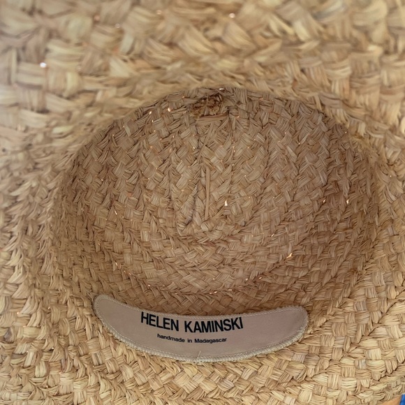 Helen Kaminski wide brimmed straw hat EUC - Picture 8 of 8